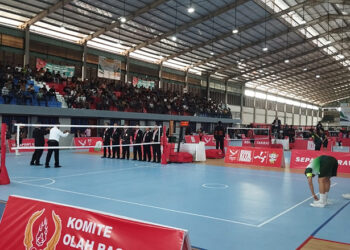 Hari Pertama Pertandingan Cabang Sepak Takraw PON XXI Aceh-Sumut Sukses
