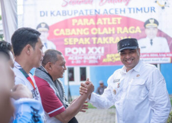 Pon XXI, Pemerintah Aceh Timur Sambut Enam Kontingen Atlet Sepak Takraw