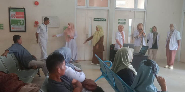 Peringati Hari Cuci Tangan Sedunia, RSUZM Idi Edukuasi Pengunjung