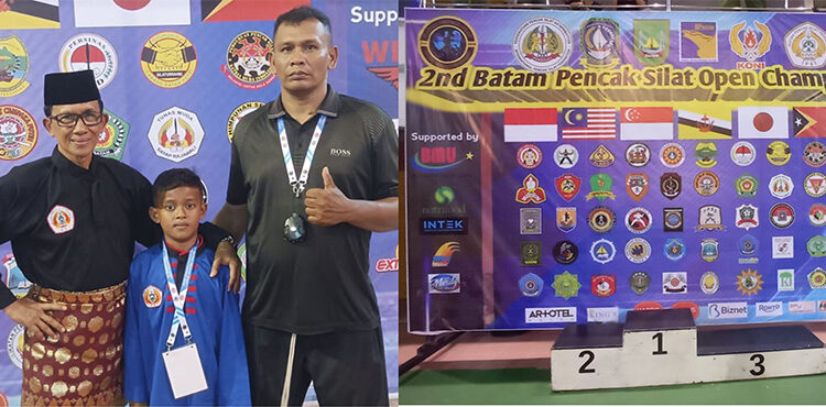 Terima Kasih Medco, Atlet Pencak Silat Lingkar Tambang Raih dua Medali di Batam
