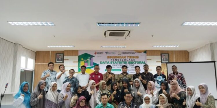 Diskominfo Aceh Timur Gelar Bimtek Statistik Sektoral