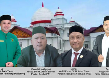 Ini Empat Anggota DPRK Aceh Timur Dari Kecamatan Nurussalam – Bagok