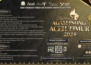 Pemkab Atim Buka Pendaftaran Agam Inong 2024