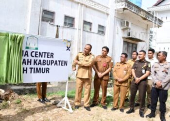 Pj Bupati Aceh Timur Luncurkan Media Center