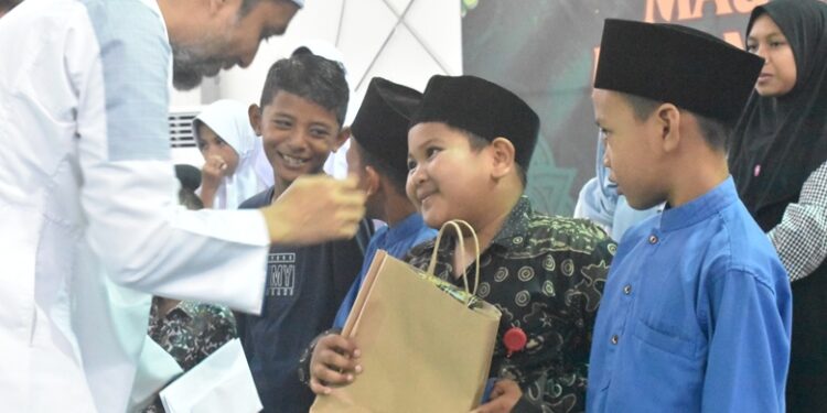 Peringati Maulid Nabi Muhammad SAWPekerja Medco E&P Malaka Santuni 249 Anak Yatim
