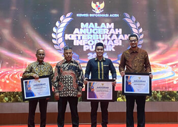 Aceh Timur Raih Penghargaan Keterbukaan Informasi Publik