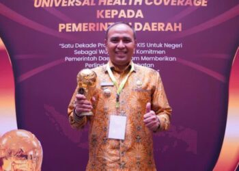 Aceh Timur Kembali Raih UHC Award 2024