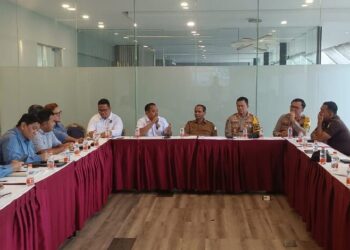 Polda Aceh Bersama Forkopimda Aceh Timur Evaluasi PKT