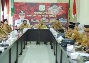 Pj. Bupati Aceh Timur Pimpin Rakor Jelang Pilkada