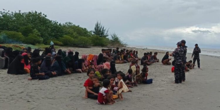Ratusan Etnis Rohingya Kembali Mendarat di Aceh Timur