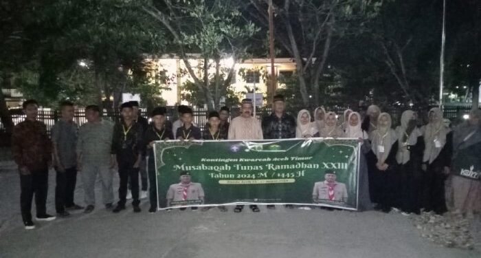Staf Ahli Bupati Lepas Kontingen MTQ Tunas Ramadhan Aceh Timur
