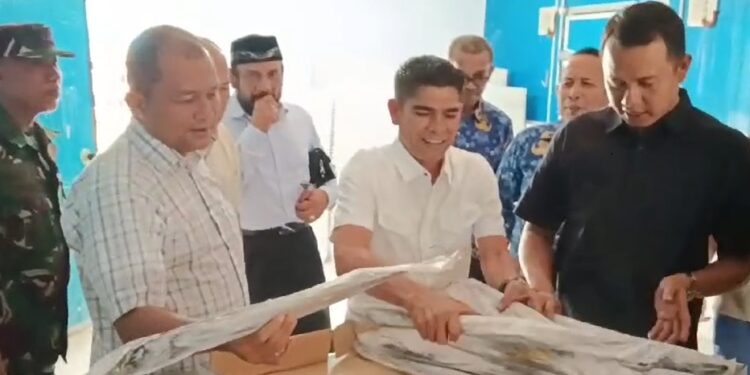 Wadan Pusterad dan Rombongan Tinjau Potensi Perikanan Aceh Timur
