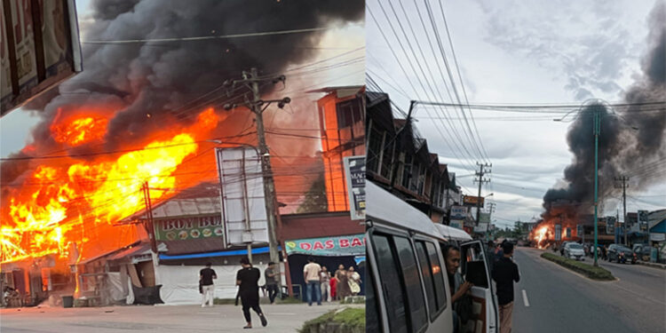 Idi Rayeuk Kebakaran, Enam Pintu Kedai Ludes