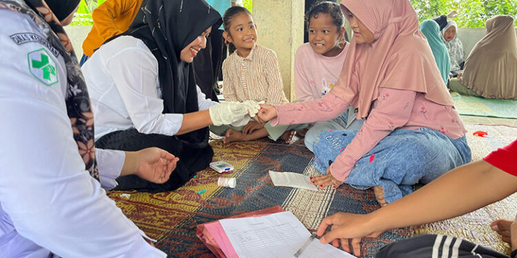 RPIA Binaan PT Medco E & P Malaka Gelar Posyandu di Aceh Timur