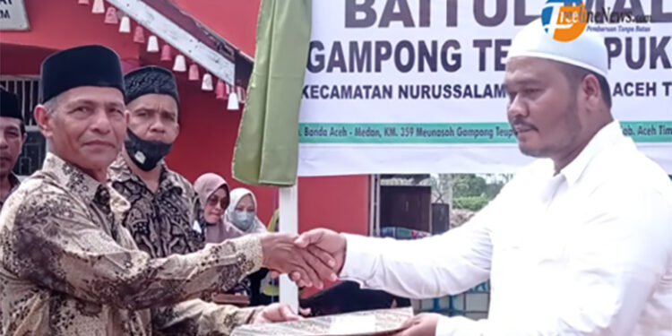 Ketua Baitul Mal Gampong Teupin Pukat : Terima Kasih Medco E & P Malaka