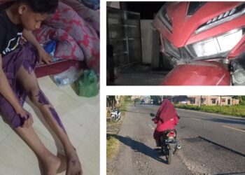 Santri Dayah Laka di Lubang Jalan, Keluarga Minta BPJN dan Rekanan Bertangung jawab