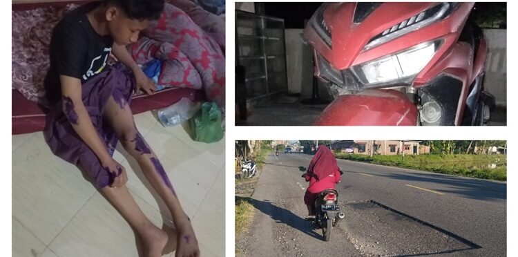 Santri Dayah Laka di Lubang Jalan, Keluarga Minta BPJN dan Rekanan Bertangung jawab