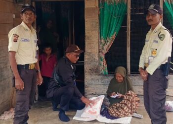 Jelang Idul Fitri 1446 H, Security Medco E & P Bahagian Dhuafa Lingkar Tambang