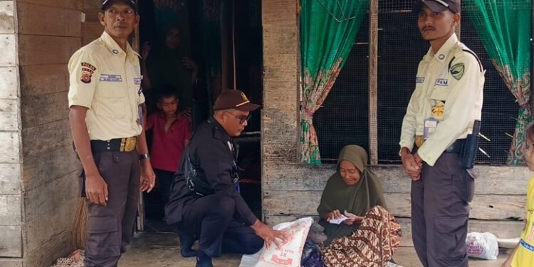 Jelang Idul Fitri 1446 H, Security Medco E & P Bahagian Dhuafa Lingkar Tambang