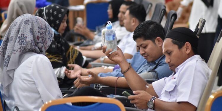 Medco E&P Malaka dan BPMA Gelar Donor Darah dan Seminar Kesehatan