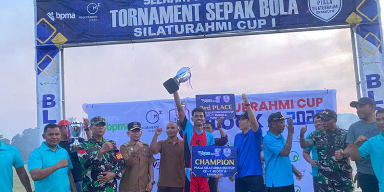 PSGP Kuala Geulempang Champion Piala Blok A Medco