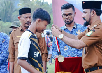 SMPN 1 Idi Rayeuk Juara Piala Bupati Aceh Timur Tingkat SMP