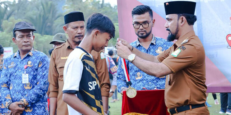 SMPN 1 Idi Rayeuk Juara Piala Bupati Aceh Timur Tingkat SMP