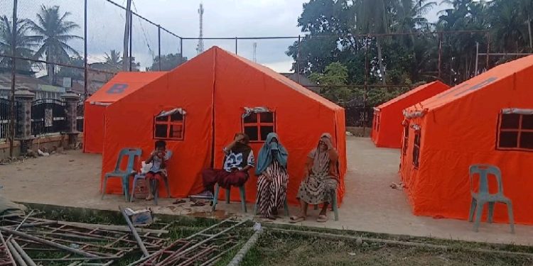 Korban Banjir di Gampong Meunasah Pulo Peudada Masih Mengungsi
