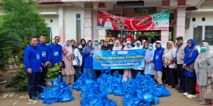 LPA PKP Salurkan Bantuan Bagi Nakes Puskesmas Kutablang dan Langkahan