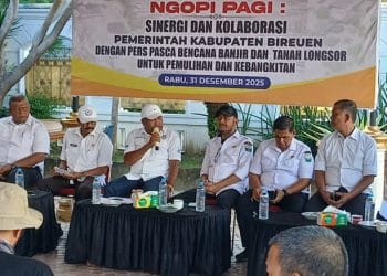 118 Ribu KK Terdampak Banjir dan 16 Ribu Rumah Warga Bireuen Rusak