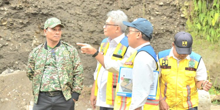 HRD Tinjau Jalur Lintas Tengah Bireuen–Takengon