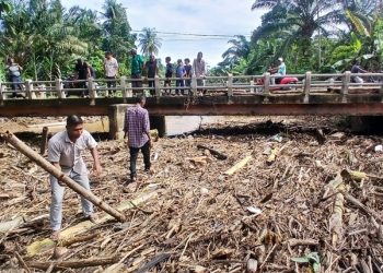 Jeunieb Kembali Dilanda Banjir, Keuchik Harap Pemkab Bireuen Bantu Alat Berat