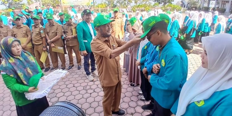 740 Mahasiswa Umuslim KKM ke 12 Kecamatan Terdampak Banjir