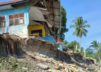 Diterjang Banjir Bandang, Tiga Ruang Belajar SDN 14 Juli Hilang Jadi Sungai