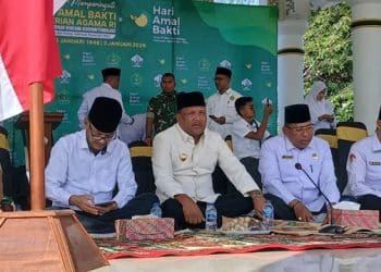 Kemenag Bireuen Peringati HAB ke 80 di RTH Cot Gapu