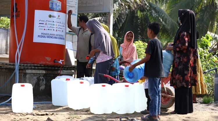 Medco Foundation dan SKK Migas Hadirkan Akses Air Bersih bagi Korban Bencana di Aceh