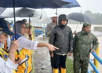 Menteri PU dan HRD Lihat Kerusakan Bendung Irigasi PP