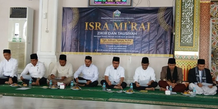 Pemkab Bireuen Gelar Zikir dan Tausyiah Peringatan Isra Mikraj