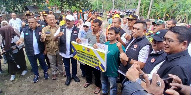 TA Kepala BNPB, Lahan Bangun Huntap Milik Sendiri dan Disediakan Pemda