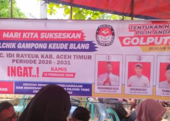 Usman Musa Terpilih Kembali Sebagai Keuchik Keude Blang Idi