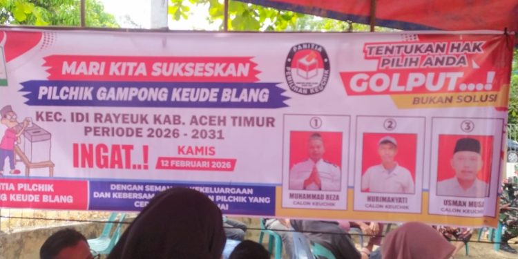 Usman Musa Terpilih Kembali Sebagai Keuchik Keude Blang Idi