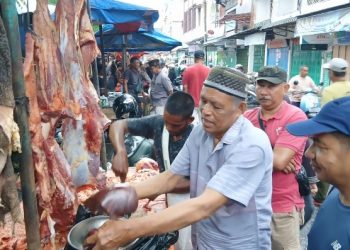 Harga Daging Meugang Ramadan di Bireuen Tembus Rp 180 Ribu
