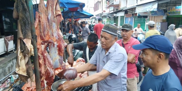 Harga Daging Meugang Ramadan di Bireuen Tembus Rp 180 Ribu