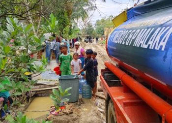 Medco E&P Malaka Distribusikan 1,13 Juta Liter Air ke Daerah Terdampak