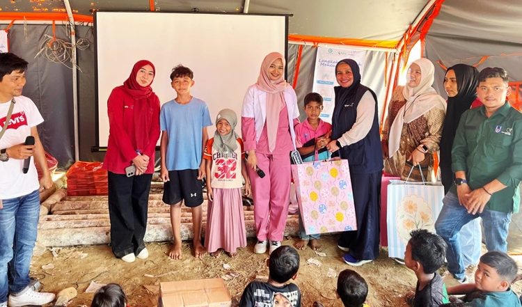 Medco E&P Malaka Beri Dukungan Psikososial bagi Anak Terdampak Banjir