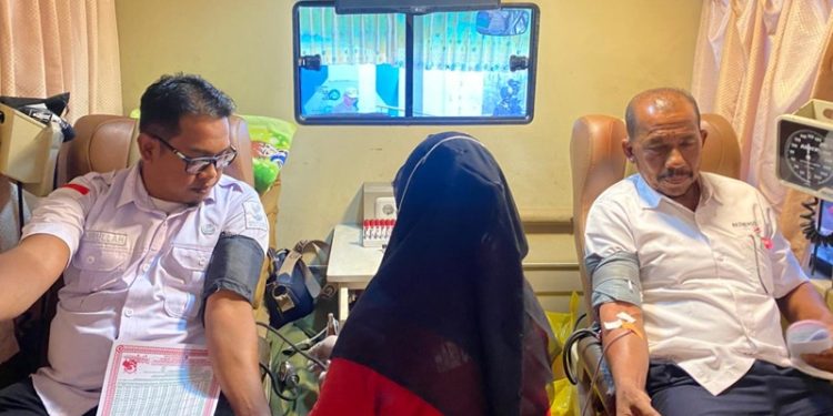 Puskesmas Jangka Sumbang 57 Kantong Darah ke UTD RSUD dr Fauziah