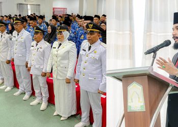 Bupati Al- Farlaky Lantik 145 Pejabat Administrator dan Pengawas