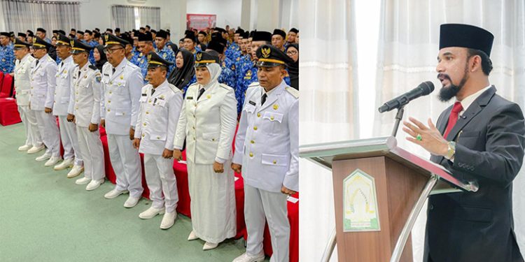 Bupati Al- Farlaky Lantik 145 Pejabat Administrator dan Pengawas