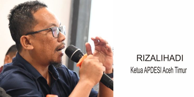 Ketua APDESI Aceh Timur : “Masyarakat Bek Tepeungaroh Haba Fitnah Keu Bupati Al-Farlaky