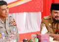 Bupati Al-Farlaky Sambut Kunjungan  Kerja Kapolda Aceh